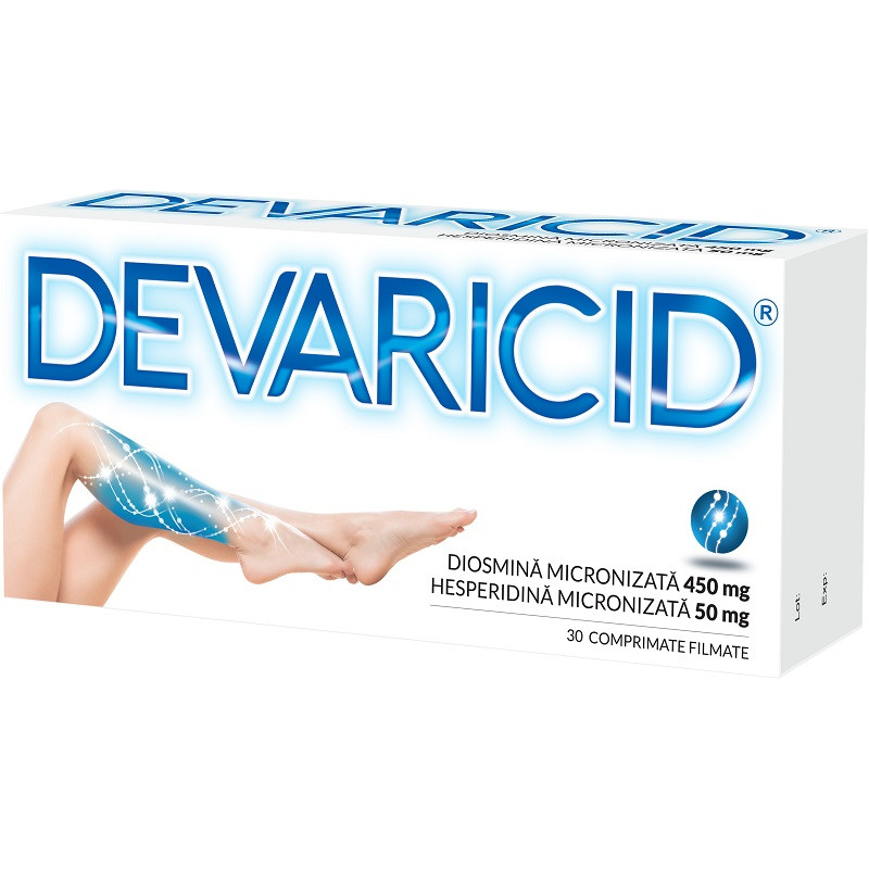 Devaricid 450 mg/50 mg 30 comprimate Biofarm