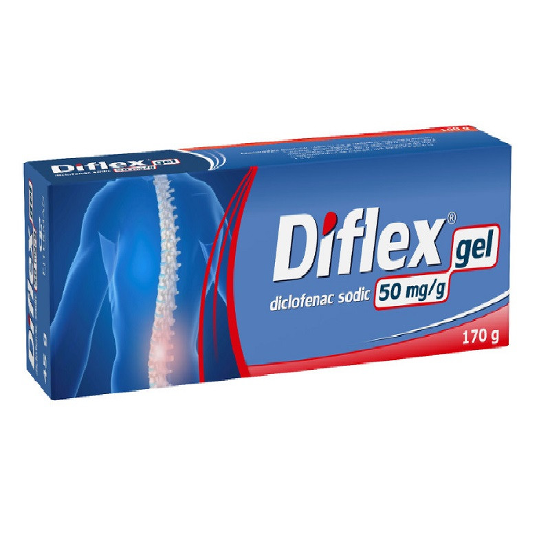 Diflex 50mg/g gel 170 g