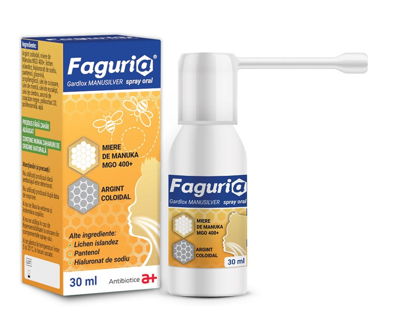 Faguria Spray Oral 30 ml Antibiotice SA