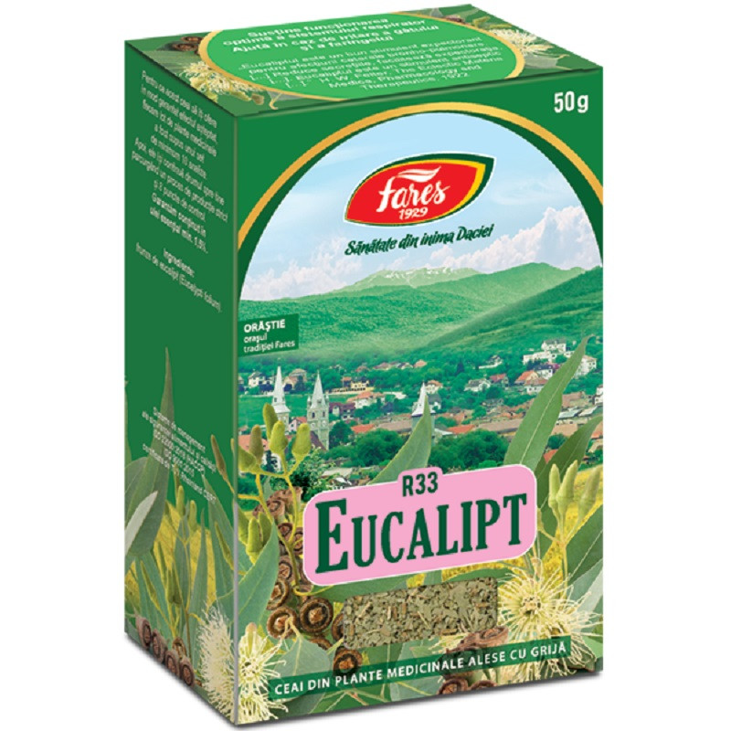 Fares Ceai Eucalipt R33, 50 g