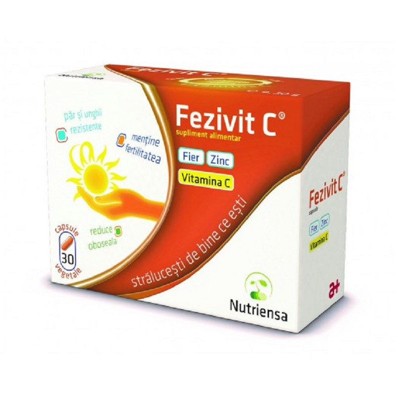 Fezivit C , 30 capsule Nutriensa