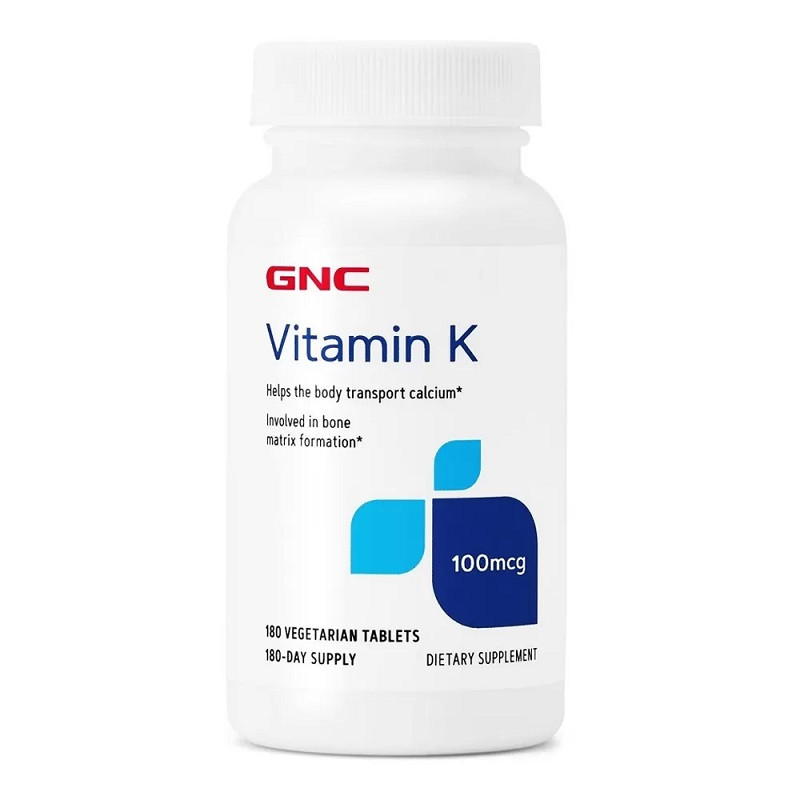 GNC Vitamina K 100 mcg 180 tablete