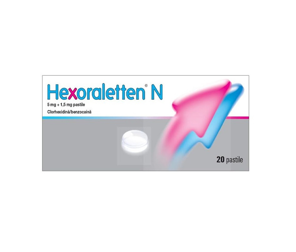Hexoraletten N x 20 comprimate