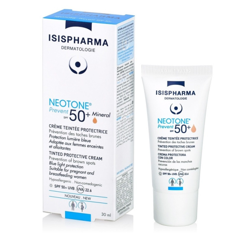 Neotone prevent crema colorata SPF50+ ISIS Pharma 30ml