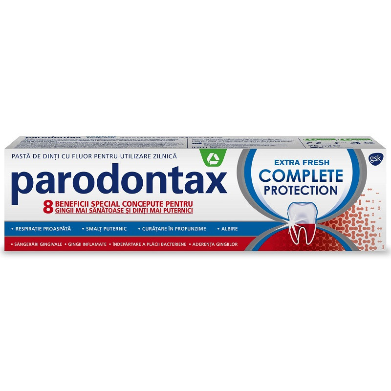 Parodontax Complete Protection- Pastă de dinți , 75 ml
