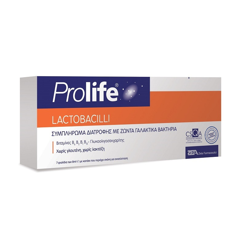 Prolife Lactobacili 7 flacoane x 8 ml Zeta Farmaceutici
