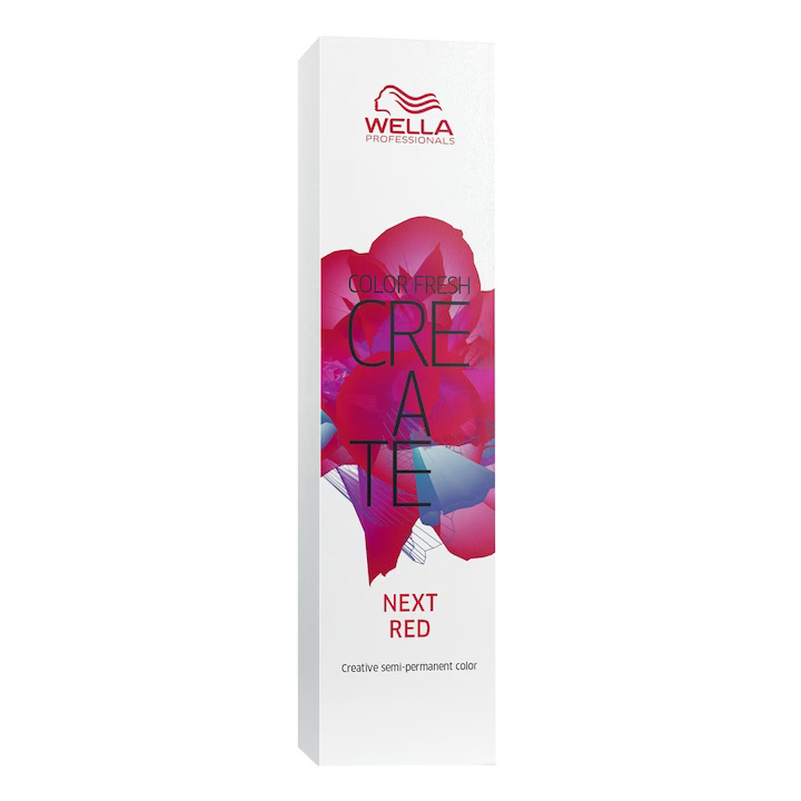 Vopsea de par semi-permanenta Color Fresh Create Next Red, 60ml, Wella Professionals