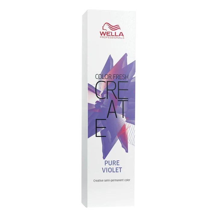 Vopsea de par semi-permanenta Color Fresh Create Pure Violet, 60ml, Wella Professionals