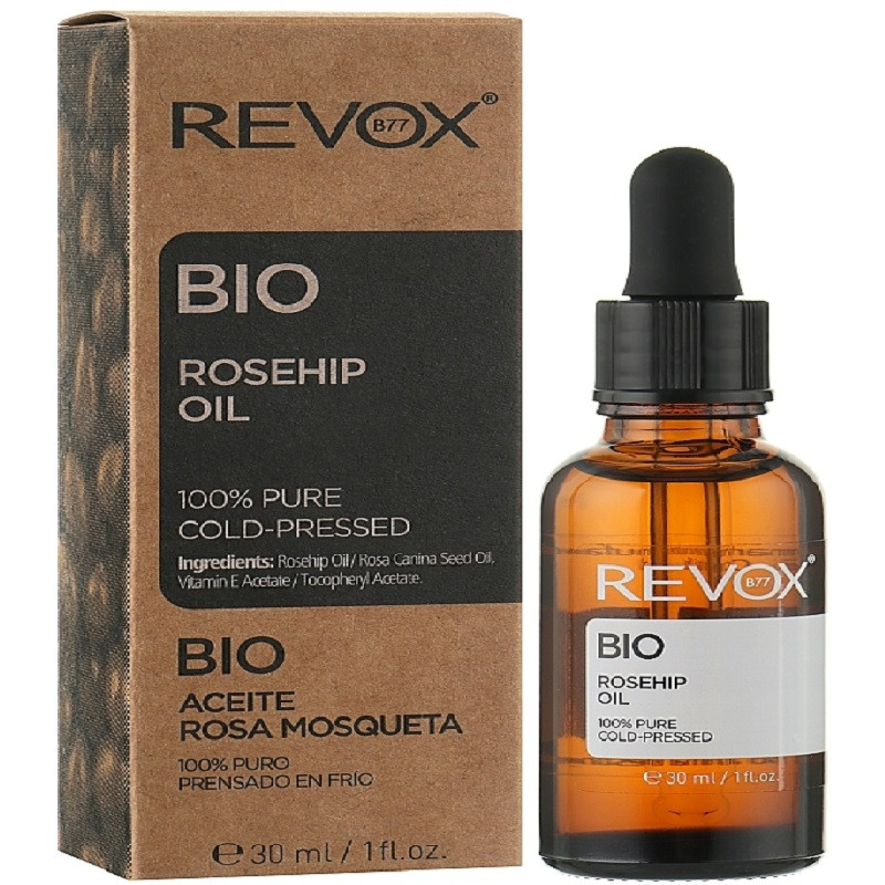 Revox Bio Rosehip ulei de macese pur presat la rece 30ml