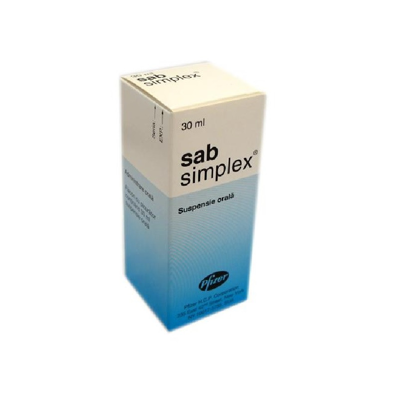 Sab simplex x 30 ml suspensie orală