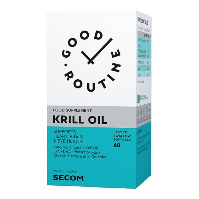 Secom Good Routine Krill Oil 60 capsule