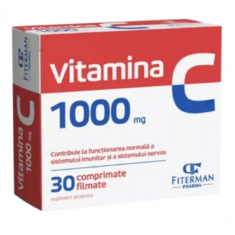 Vitamina C 1000mg 30cp Fiterman