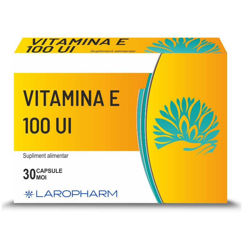 Vitamina E 100UI, Laropharm x30 cps