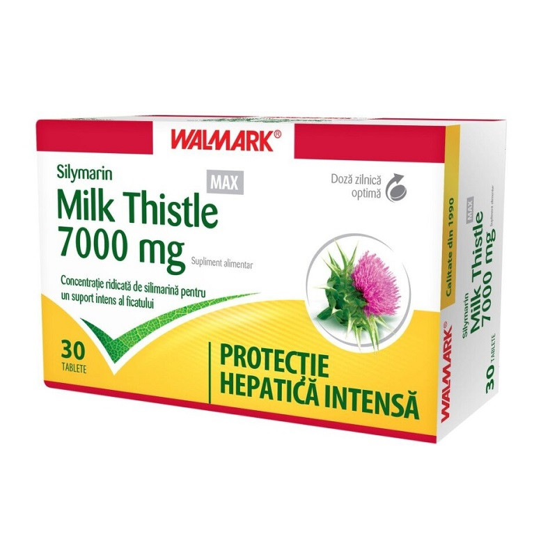 Walmark Silymarin Milk Thistle MAX 7000 mg x 30 cpr