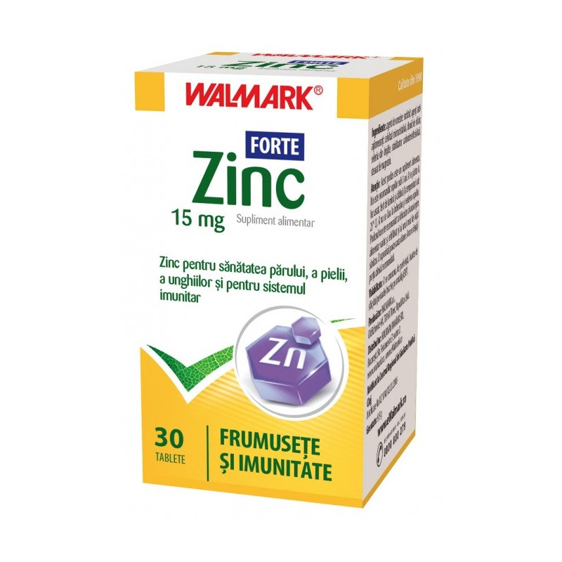 Walmark Zinc Forte 15mg x 30 tablete