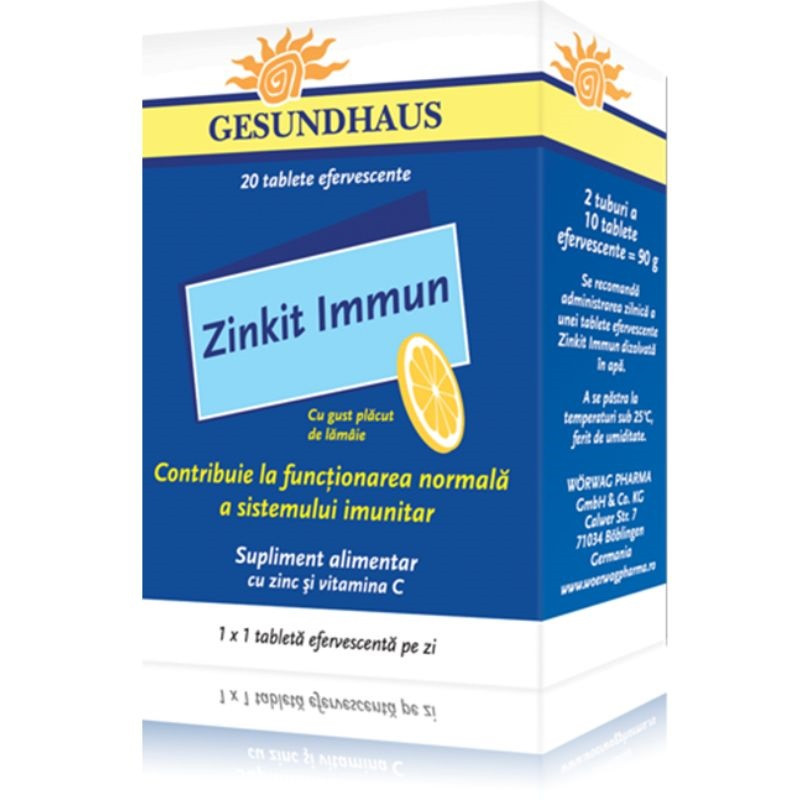 Zinkit Immun 20 tablete efervescente