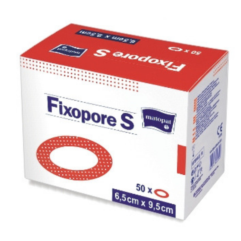 Fixopore S pansament steril autoadeziv 7,2cm x 5cm a'100