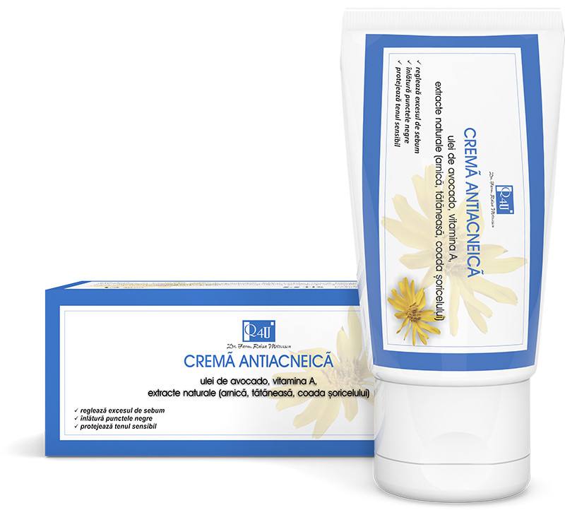 Q4U Crema antiacneica, 40ml