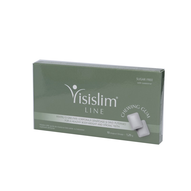 Visislim LINE Chewing Gum, 10 drajeuri