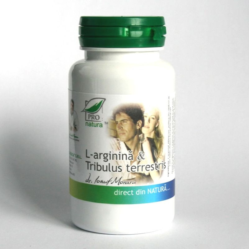 MEDICA L-arginina & tribulus, 60 capsule