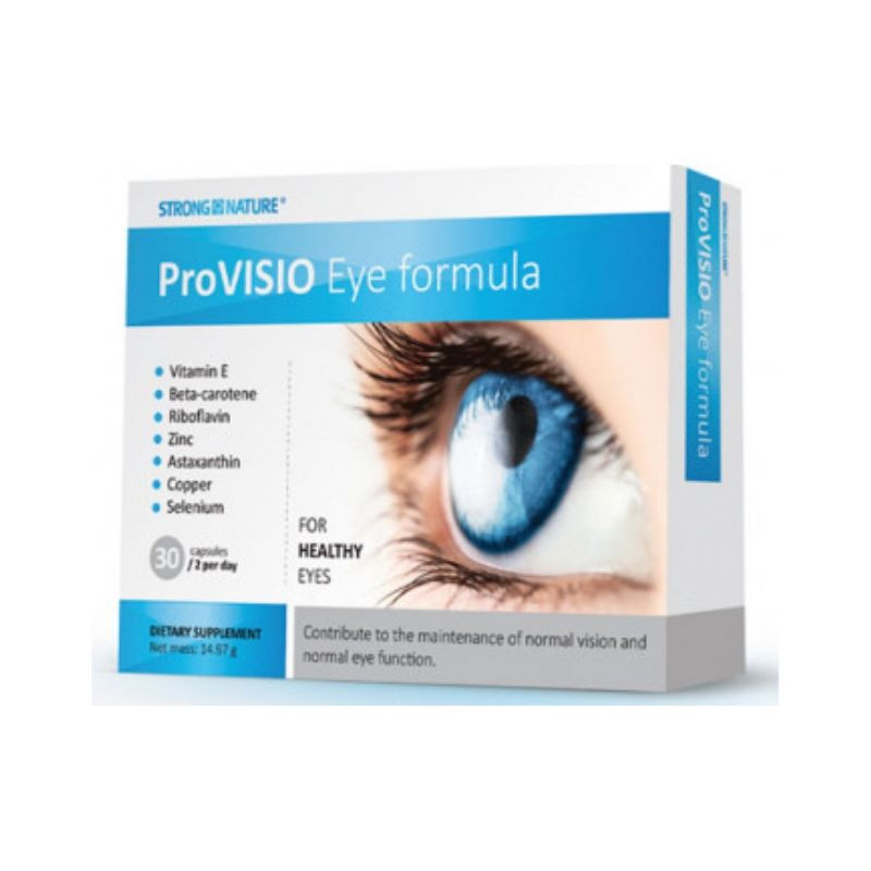 ProVISIO Eye formula, 15 capsule gelatinoase + 15 capsule moi