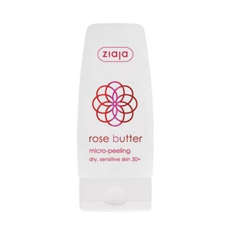 ZIAJA Rose Butter- Crema micro-peeling pentru ten 30+, 60 ml