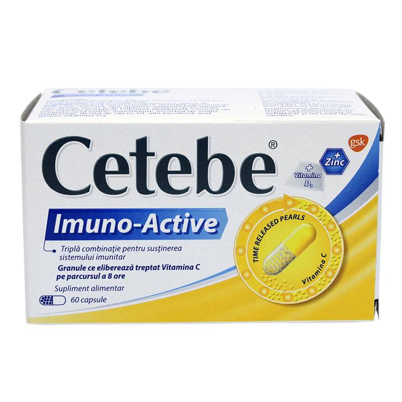 Cetebe Imuno - Active, 60 capsule