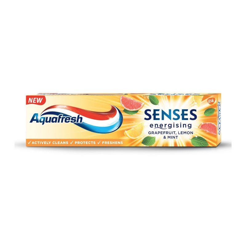 Aquafresh pasta dinti Senses Grapefruit, 75 ml FNEW