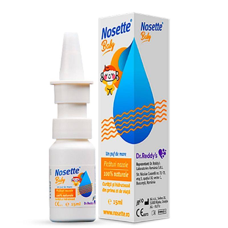 Nosette Baby picaturi, 15ml, DR REDDY'S pentru copii