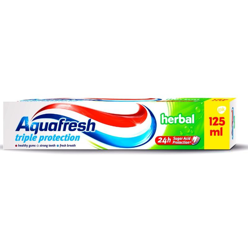 Aquafresh pasta dinti Herbal 125 ml