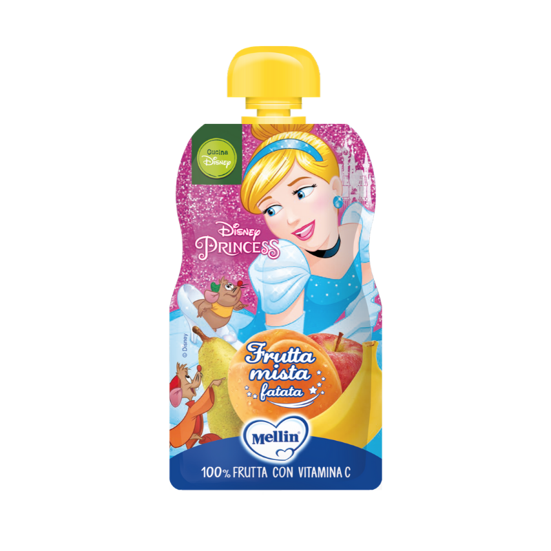 Mellin Piure Cocktail de Fructe Disney Princesses, 110g