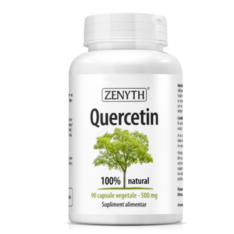 Quercetin 500 mg, 90 capsule