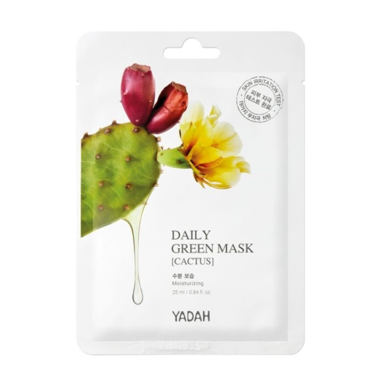 YADAH Daily Green Masca de fata cactus, 25 ml