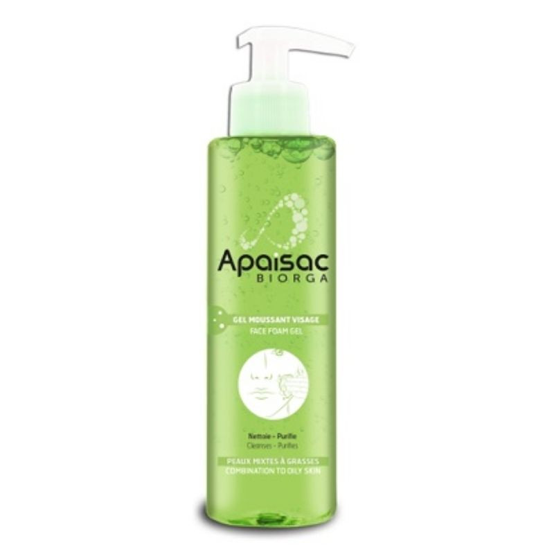 Biorga Apaisac gel spumant pentru fata, 200 ml