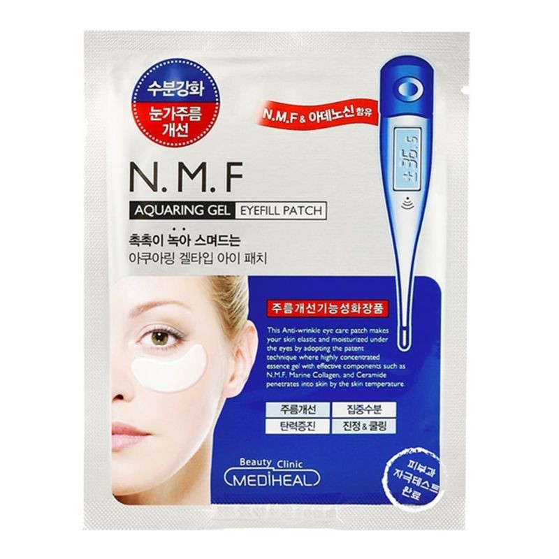 MEDIHEAL N.M.F Aquaring Gel Eyefill, Benzi pentru ochi antirid, 2,9 g