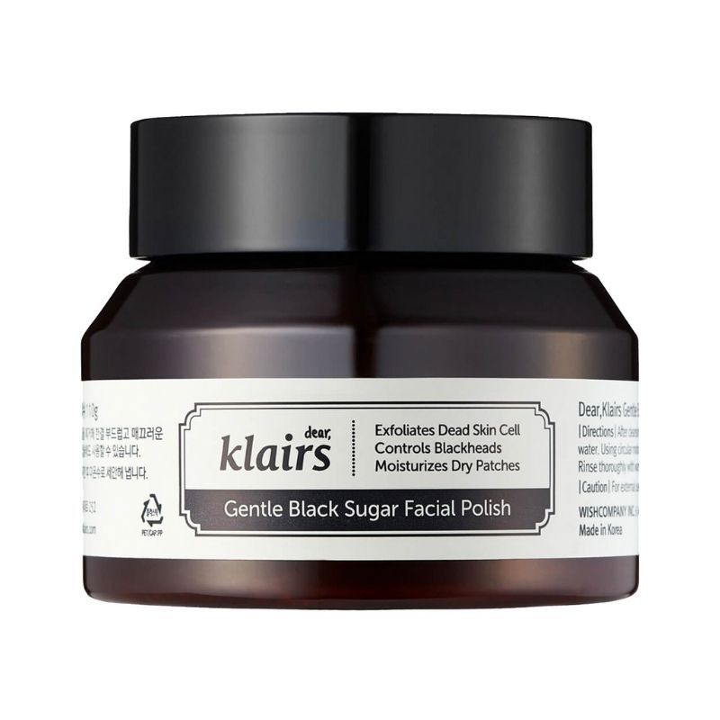 Dear Klairs Gentle Black Sugar Exfoliant Facial, 110 g