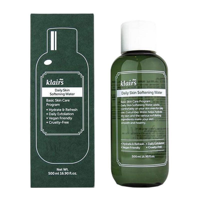 Dear Klairs Daily Skin Softening Water Toner, 500 ml