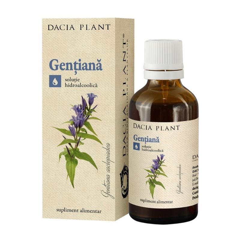 DACIA PLANT Tinctura de gentiana, 50 ml