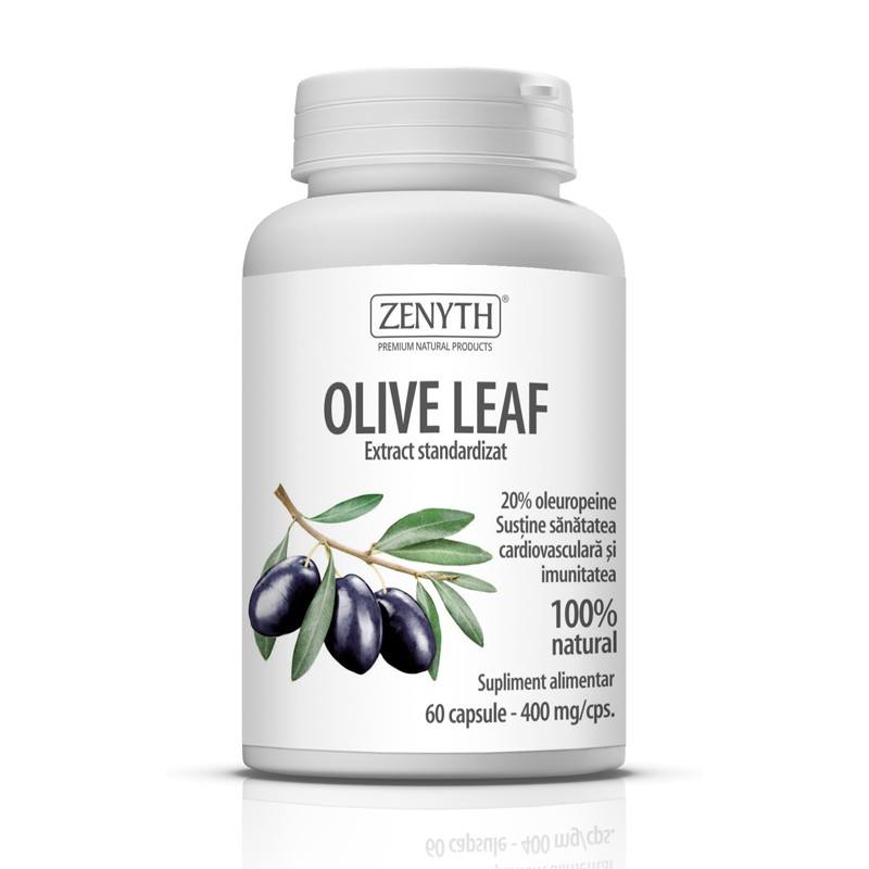 Olive Leaf Extract 400mg, 60 capsule, Zenyth