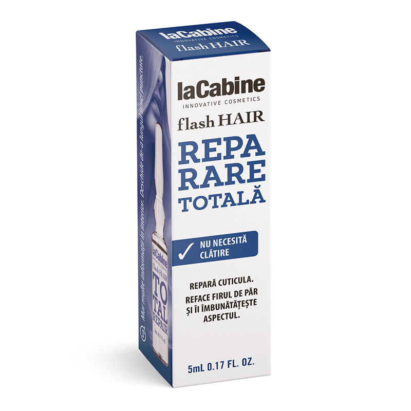 La Cabine Flash Hair Total Repair fiola pentru par, 5ml