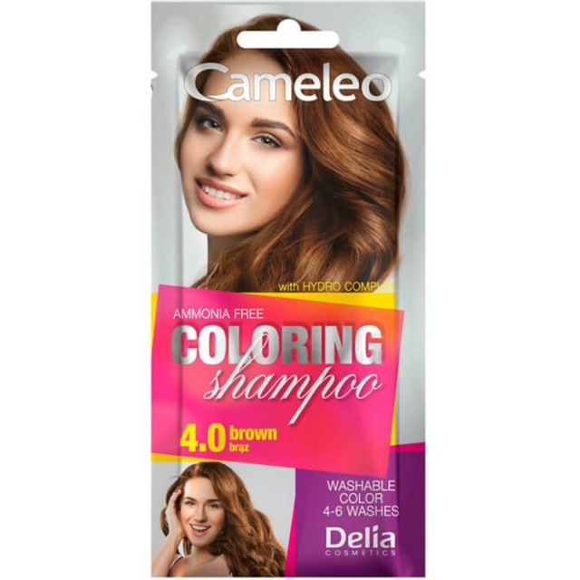 DELIA Cameleo Sampon Colorant nr. 4.0 Brown