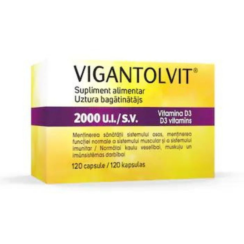 Vigantolvit 2000 UI, 120 capsule