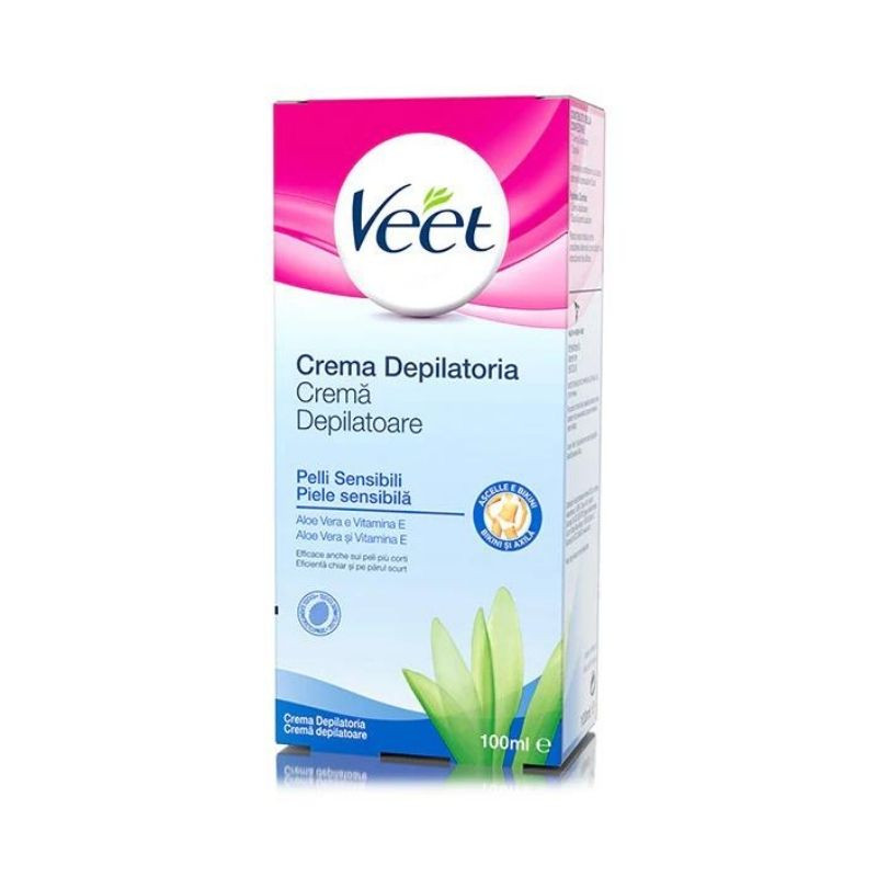 Veet Crema depilatoare pentru linia bikinilor si axile, 100 ml