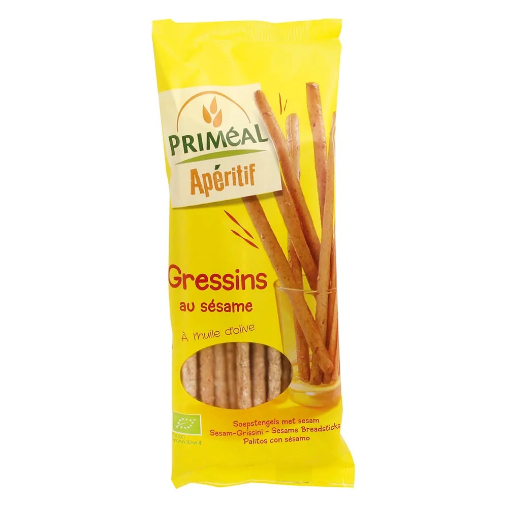 Grisine eco cu susan, 120g, Primeal