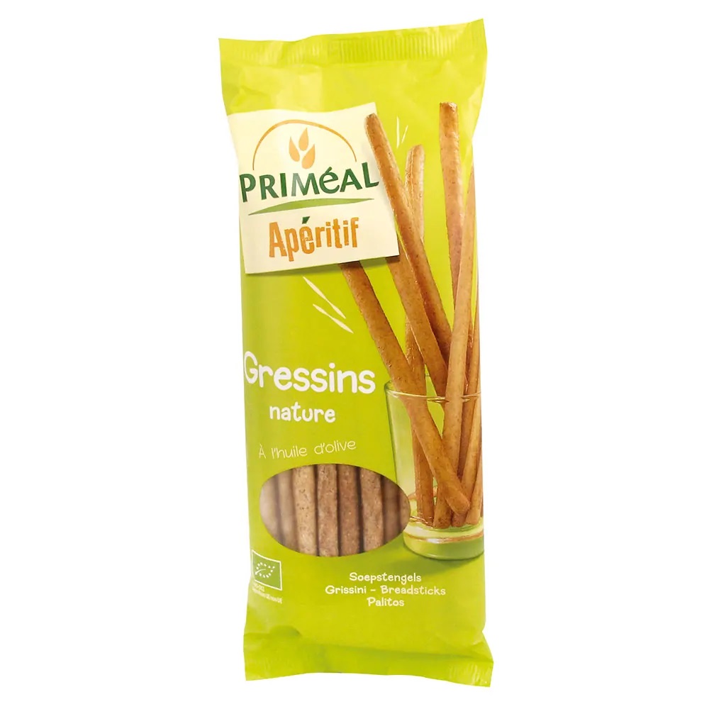 Grisine eco cu ulei de masline, 120g, Primeal