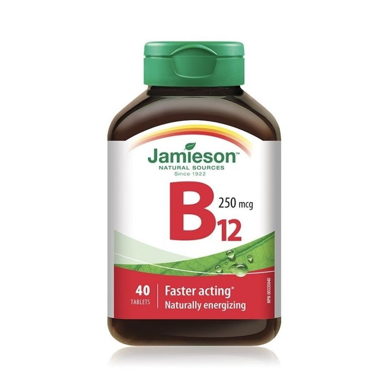 Jamieson Vitamina B12 250 mcg., 40 tablete