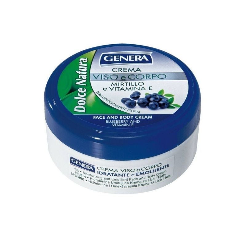 Genera crema pentru ten & corp cu Afine si Vitamina E, 160 ml