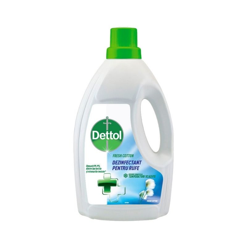 Dettol dezinfectant pentru rufe Fresh Cotton, 1.5 L