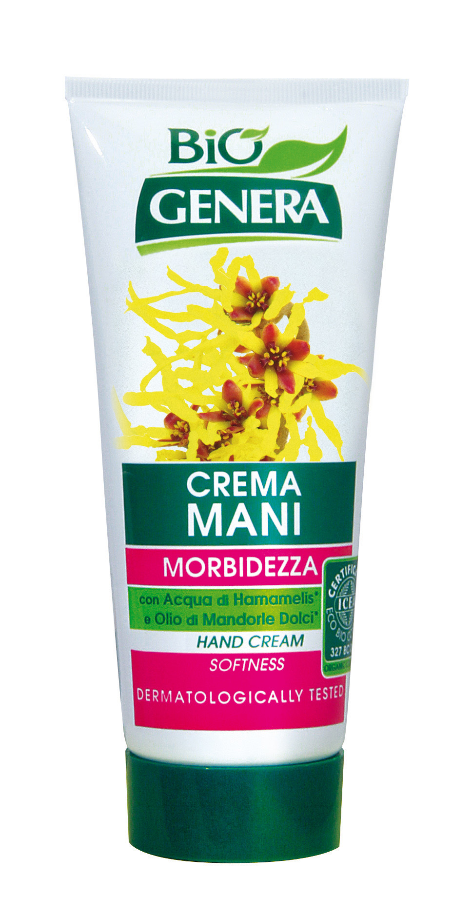 Genera BIO crema maini cu apa de Hamamelis&ulei de migdale dulci,100ml