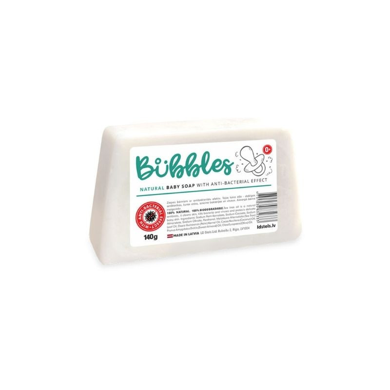 Bubbles Sapun antibacterian bebelusi, 140g